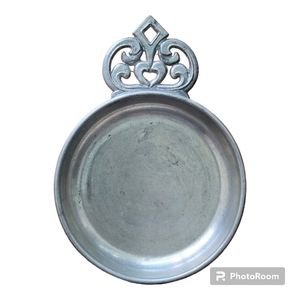 19th Century Greenfield Village Crown Handle Porringer Bowl